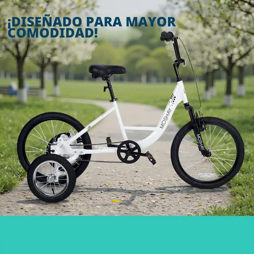 Vista 4 de MOSHAY Bicicleta de rueda de entrenamiento adaptable de 20 pulgadas