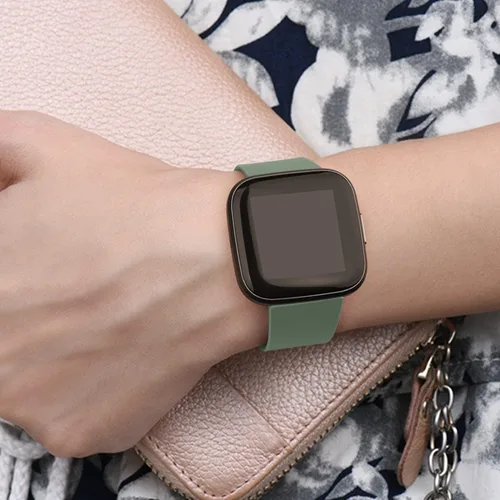 Vista 8 de Vancle Correa para Fitbit Versa - Pulsera deportiva de repuesto para mujeres y hombres