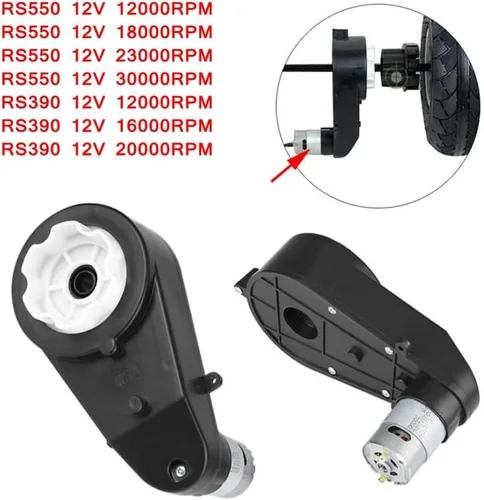 Vista 8 de RS390 RS550 12V Electric for Children's Toy Cars Efficient Power Transmission for Smooth Driving (RS550 12V 23000RPM)
