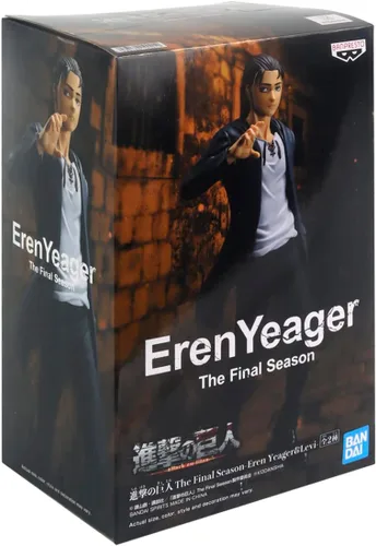 Vista 6 de Banpresto 19021 Attack on Titan La temporada final - Figura de Eren Yeager