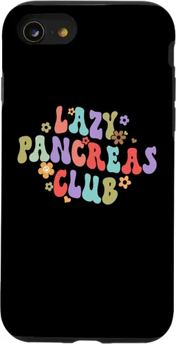 Vista 18 de iPhone 16 Lazy Pancreas Club Diabetes Awareness Month T1D Diabetic Case