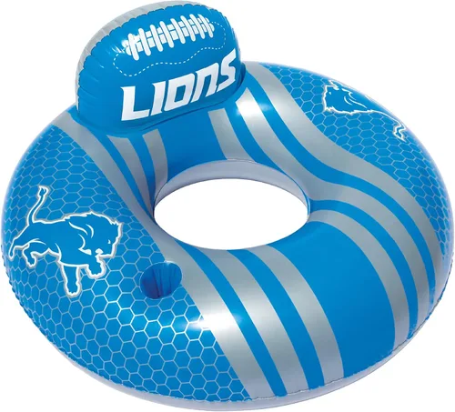 Vista 19 de BigMouth 42” Inflatable Pool Floats Officially Licensed NFL Fan Gear Merchandise Back Support Inner Tube for Adults and Teens