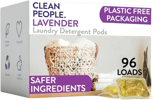 Vista 14 de The Clean People Cápsulas de detergente para ropa sin fragancia, cápsulas de lavandería hipoalergénicas, ultra concentradas, embalaje reciclable