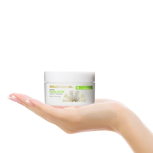 Vista 4 de GOLDFADEN MD Máscara facial de desintoxicación facial clarificante con óxido de zinc, azufre, ácido salicílico y pomelo purificadora de limpieza