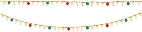 Vista 5 de Efulgenz Cinturón de cintura chapado en oro vintage de Bollywood indio, cadena para el vientre, joyería para el cuerpo nupcial, Cristal, No es una