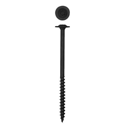 Vista 17 de SPAX Tornillos de retraso de madera estructural con cabezal de arandela exterior de 1/4" x 2-1/2", broca Torx T-Star (50 EA) incluida, resistente a