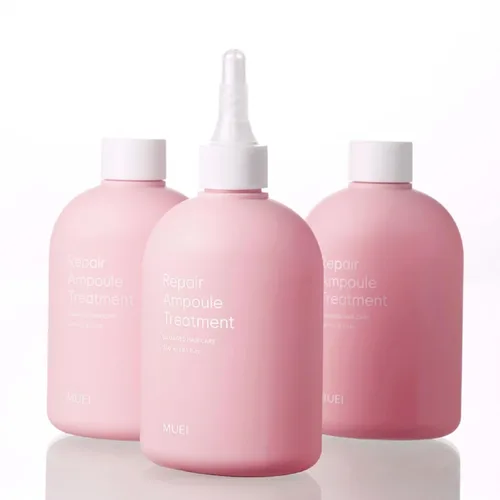 Vista 4 de Tratamiento de ampollas reparadoras – Cuidado del cabello coreano con cuidado de peluquería para cabello extremadamente dañado – un efecto de calor