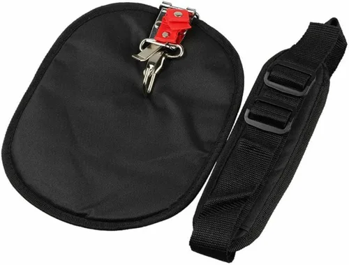 Vista 5 de Weed Eater Strap Weedeater Arnés – Recortadora de cuerda universal para un solo hombro – Protector de brazo de hombro – Arnés ajustable para césped