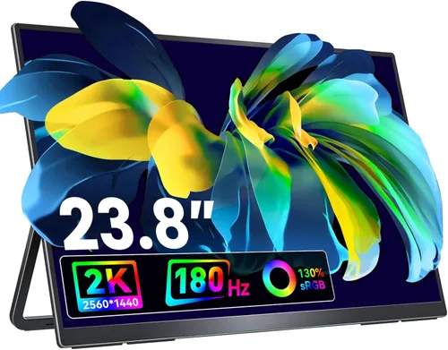 Vista 12 de VisionOwl Monitor portátil para laptop, IPS USB-C HDMI segundo monitor de viaje para MacBook Pro Air, PC, PS5, Xbox, segunda pantalla portátil