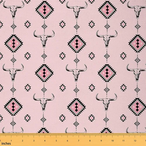 Vista 20 de Tela con Patrón de Ajolote Rosa por Yarda Estilo de Dibujos Animados Encantadora Tela de Vida Silvestre para Niños Adolescentes Flores Hojas Lindo