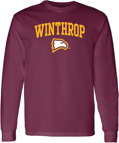Vista 125 de NCAA oficial de College – University Team Color Arco Logo Manga Larga