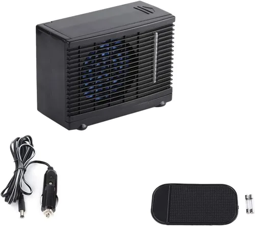 Vista 7 de Aire acondicionado portátil para automóviles y camiones, aire acondicionado portátil de 12 V, ventiladores de automóvil para coche, ventilador