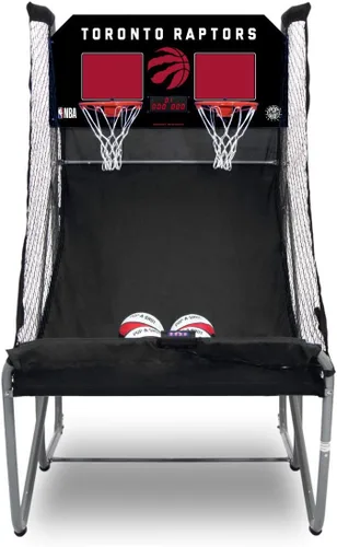 Vista 12 de Pop-A-Shot - Home Dual Shot Arcade Basketball Game with NBA Graphics l Sensor Scoring l 16 Game Modes l 7 Balls l Foldable Storage l for All NBA Fans
