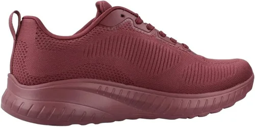Vista 4 de BOBS de Skechers - mocasines sin agujetas y a la moda para mujer, de felpa, pantuflas/mocasines Plum Engineered Knit