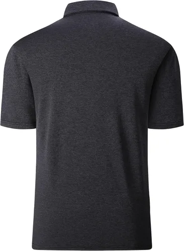 Vista 5 de V VALANCH Polo para hombre casual manga larga polo de golf absorbe la humedad cuello