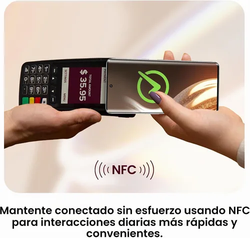 Vista 7 de BLU Bold N4 5G Desbloqueado Pantalla curva de 6.78” + pantalla trasera de 1.74” Selfie de 50MP + 16MP 512/8GB NFC Android 15 Versión