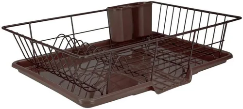 Vista 12 de Sweet Home Collection - Escurridor de platos y soporte para utensilios fáciles de usar