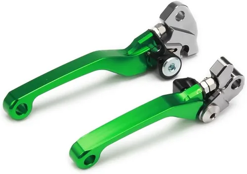 Vista 3 de JFG RACING Juego de palancas de embrague de freno de motocicleta CNC para KX65 00-23 KX85 01-23 KX100 01-21 KX112 22-23 KX125 00-05 KX250 00-04