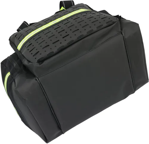 Vista 4 de Lightning X Modular Grande EMT Medic First Responder EMS Trauma Jump Bag con Nombre Bordado - NEGRO