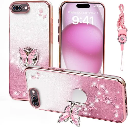 Vista 9 de para Apple iPhone 6 (12 cm) Funda para teléfono, para iPhone 6S Funda para teléfono móvil para mujeres y niñas, Funda protectora de TPU con diseño