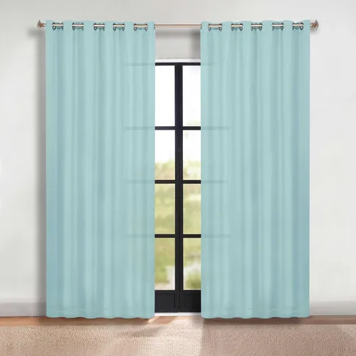 Vista 165 de Superior Cortinas Opacas, Oscurecimiento de Habitación, Dormitorio, Cortinas, Cocina, Acentos de Ventana de Sala de Estar, Bloqueo Solar, Térmico