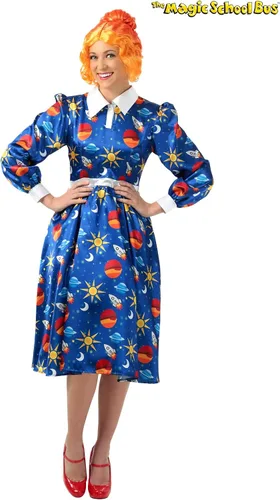 Vista 2 de The Magic School Bus Miss Frizzle - Disfraz de talla grande