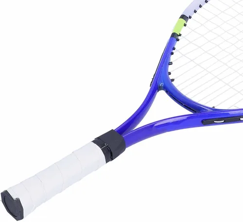 Vista 3 de Raqueta de tenis, raqueta de tenis recreativa para adultos, marco de aleación de aluminio, raqueta de tenis para adolescentes, juego de raqueta