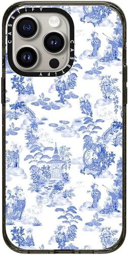 Vista 64 de CASETiFY Impact Funda para iPhone 15 [Probada contra Caídas de Grado Militar 4X / Protección contra Caídas de 8.2 pies / Compatible con Magsafe]
