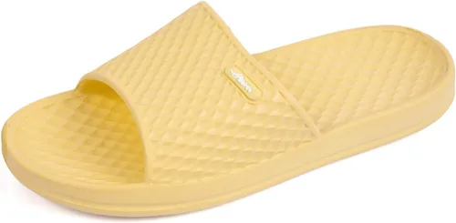 Vista 16 de FUNKYMONKEY - Sandalias de baño para mujer, sandalias para el interior del hogar, playa, antideslizantes