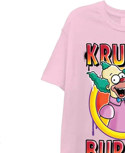 Vista 6 de The Simpsons Camiseta clásica de Bart Simpson Homer, Bart, Lisa para hombre