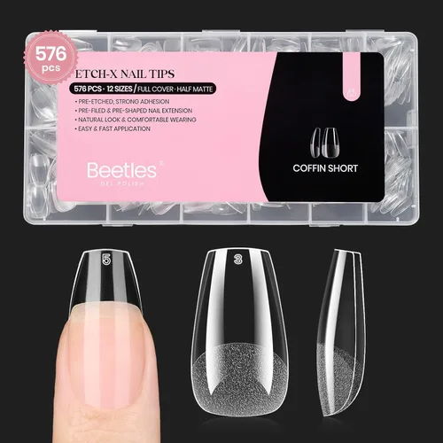 Vista 12 de Beetles - Pegamento de uñas súper fuerte de 0.35 onzas para uñas a presión, no necesita lámpara UV Pegamento de uñas semisólido de secado rápido