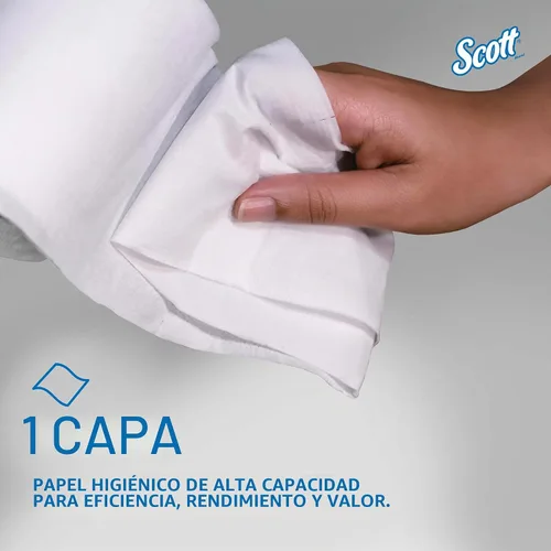 Vista 5 de Scott Professional Rollo de papel higiénico Jumbo sin núcleo, a granel, 12