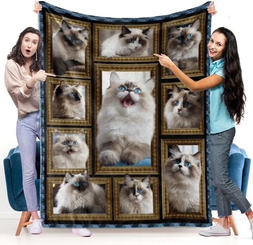 Vista 12 de Manta de gato negro, regalos para mujeres y hombres, acogedora manta suave y mullida para sofá, cama, viajes, manta ligera de franela de felpa