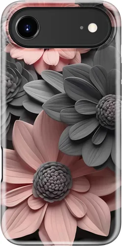 Vista 76 de LUMARKE Funda para iPhone 14/iPhone 13, lindo Y2K floral, carga inalámbrica Mosaico Tortuga Shell