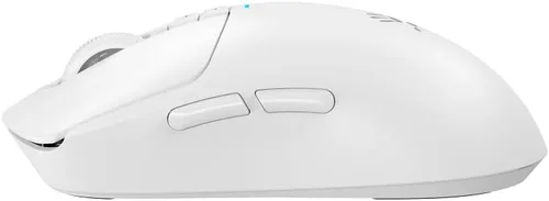 Vista 4 de Bloody R72 Ultra Wireless Gaming Mouse 20000 CPI Sensor óptico 1ms Modo dual de baja latencia USB e inalámbrico - Blanco