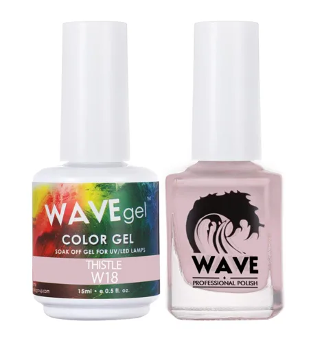 Vista 157 de WAVEGEL - Juego dúo de gel y esmalte de uñas a juego - Colección Simplicity - #P109 Blizzard I 0.5 onzas