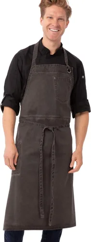 Vista 6 de Chef Works Delantal con pechera unisex Dorset Chefs