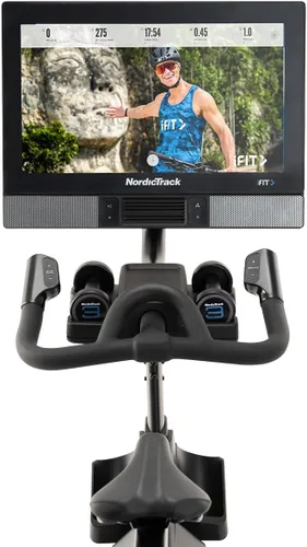 Vista 2 de NordicTrack Pantalla táctil de ciclo de estudio comercial para entrenamientos interactivos y globales