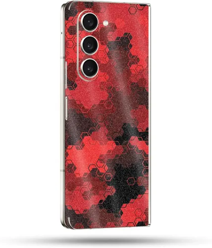 Vista 51 de MightySkins Skin compatible con Samsung Galaxy Z Fold 5 - Puppy Fall Funda protectora de vinilo duradera y única Fácil de aplicar, quitar