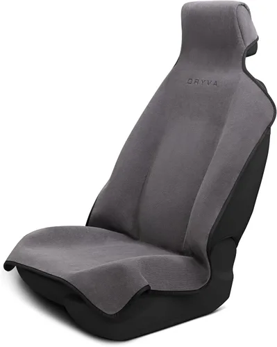 Vista 7 de Asiento - Toalla de microfibra premium para asiento de automóvil, impermeable y resistente al sudor, ajuste universal, lavable a máquina, Beige