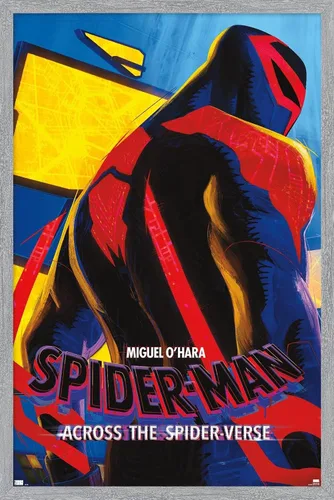 Vista 16 de Marvel Spider-Man: Across The Spider-Verse - Póster de pared de una hoja de Miguel O'Hara, 22.4 pulgadas de largo x 14.7 pulgadas de ancho, versión