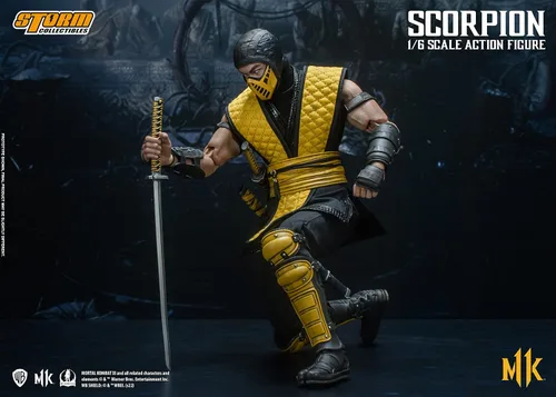 Vista 11 de Storm Collectibles - Mortal Kombat 11 - Figura de acción de Scorpion