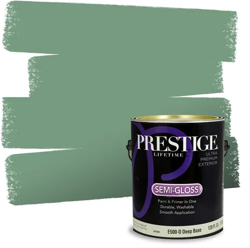 Vista 265 de Prestige Paints - 2 en 1, pintura base y pintura de exterior, E100-N-735BM