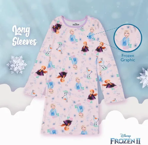 Vista 5 de Disney Girls Princess Frozen Minnie Mouse 3-Pack Nightgown