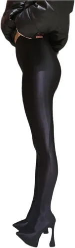 Vista 6 de Jeffrey Campbell Botas 2 en 2 de tela negra
