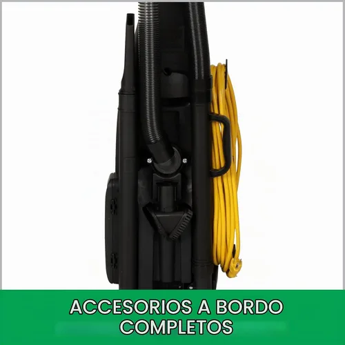 Vista 6 de Bissell BigGreen Commercial PowerForce con bolsa, ligera, vertical, industrial, aspiradora, BGU1451T