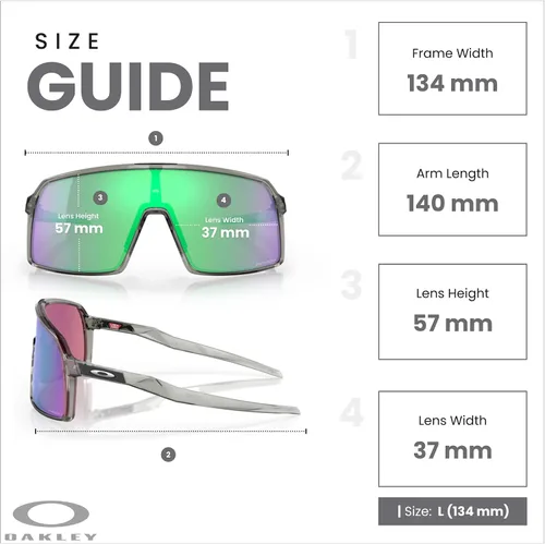 Vista 86 de Oakley Sutro OO9406 / OO9462 - Lentes de sol para hombre, kit de correa de accesorios, bolsa de microfibra