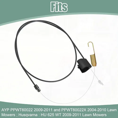 Vista 4 de AOTWD 181699 532181699 Cable de control de accionamiento para Husqvarna AYP Craftsman Cortacésped