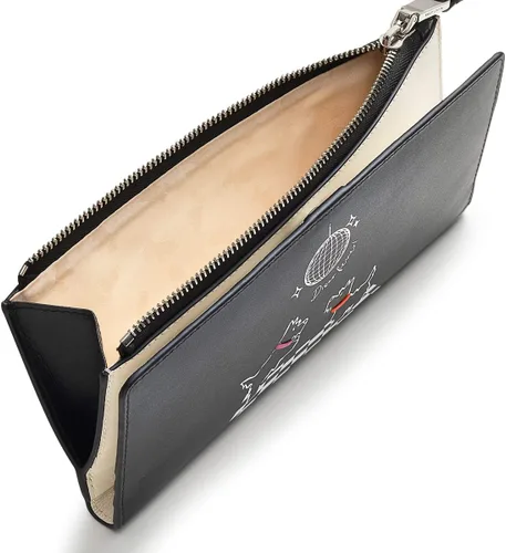 Vista 2 de RADLEY London Disco Fever - Cartera grande plegable, Negro -, Cartera de cuero para mujer