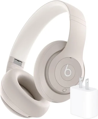 Vista 8 de Auriculares Beats Studio Pro Bluetooth con cancelación de ruido con adaptador de corriente Apple 20W USB-C - Negro
